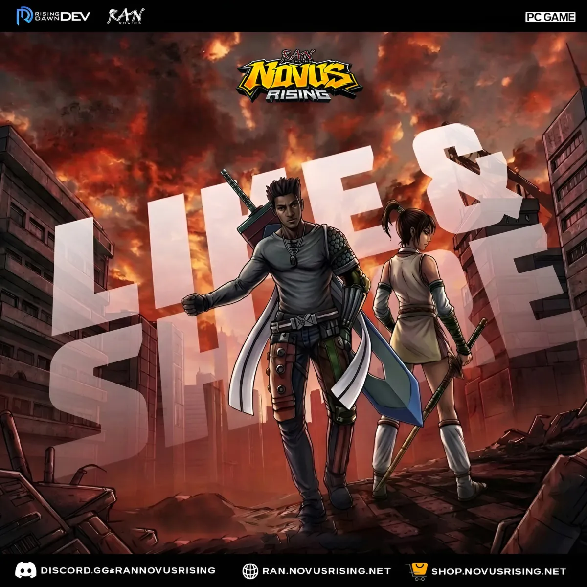 Like & Share Event · Ran Online · Novus Rising