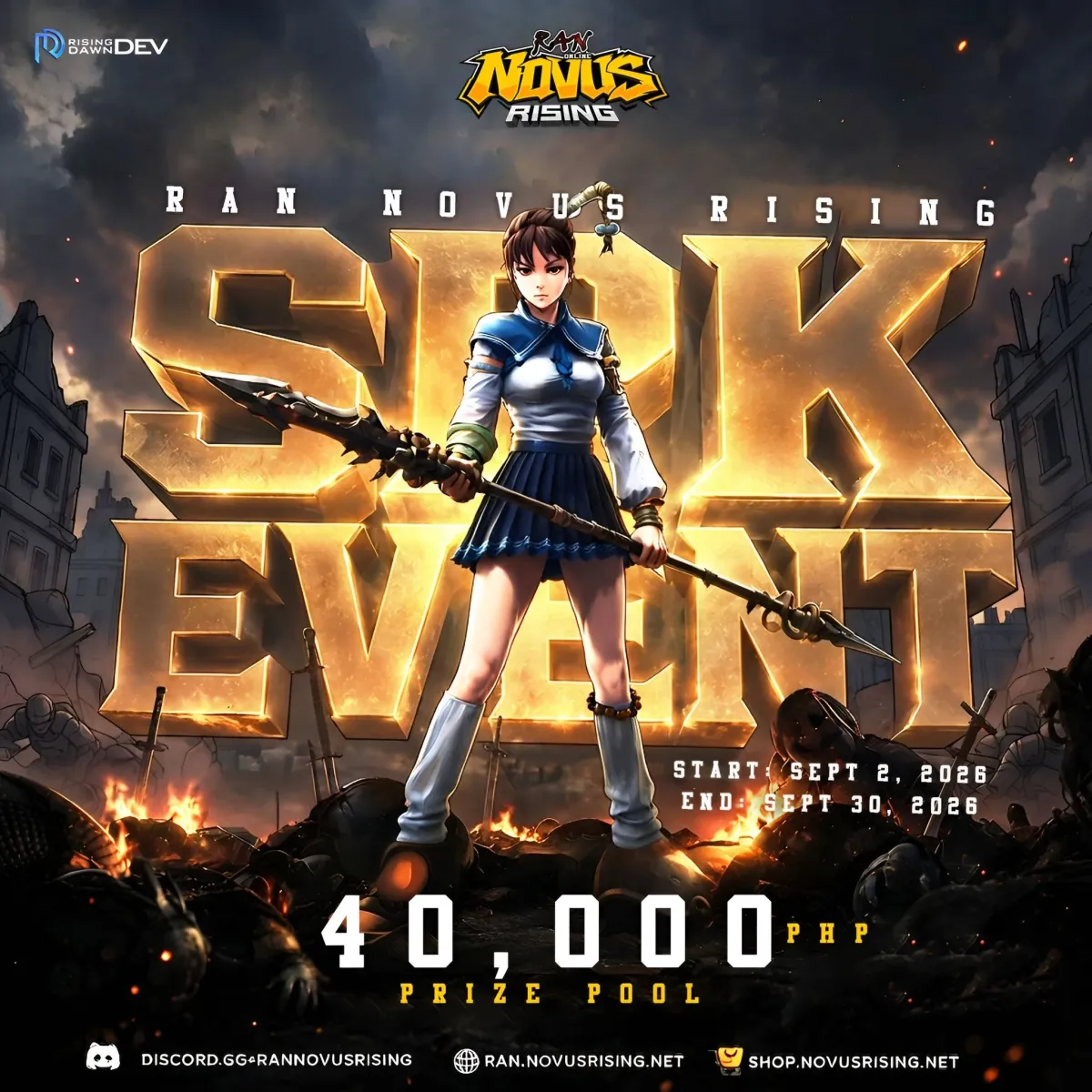 Monthly SPK Event · Ran Online · Novus Rising