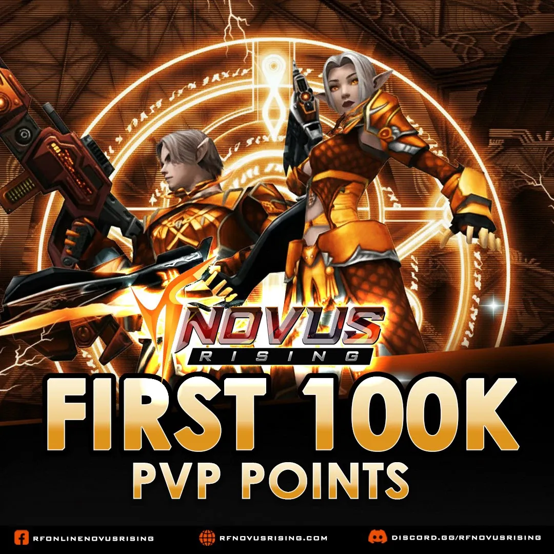 First 100k PVP · RF Online · Novus Rising