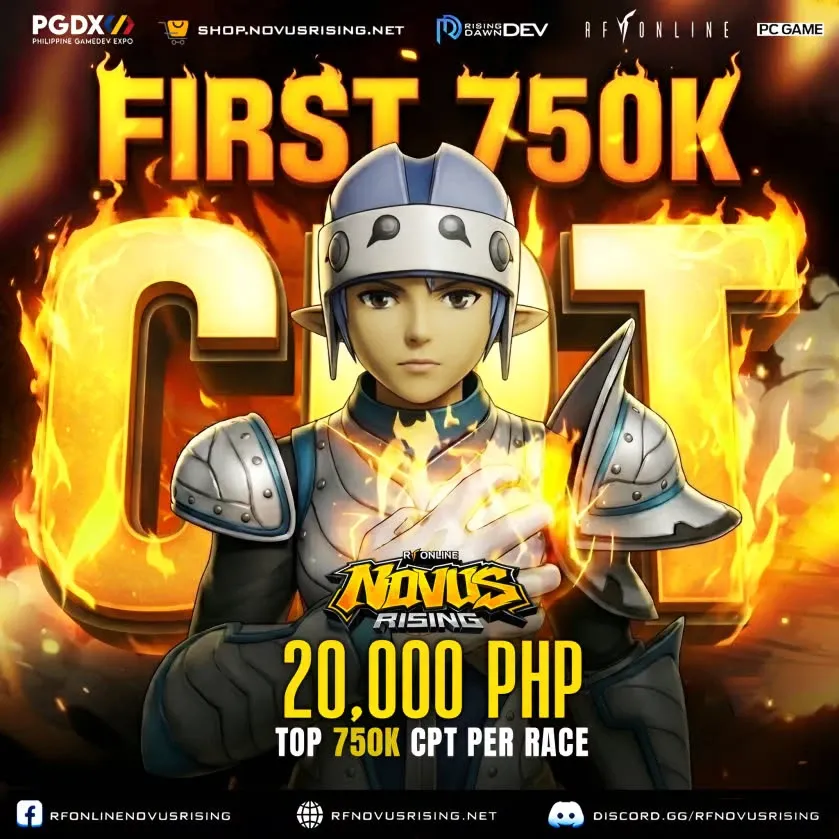 First 750k CPT · RF Online · Novus Rising