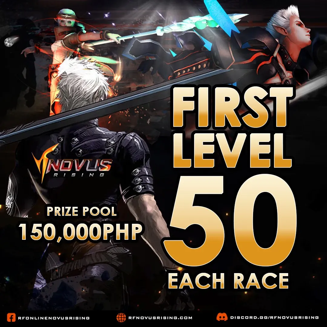 First Level 50 Per Race · RF Online · Novus Rising