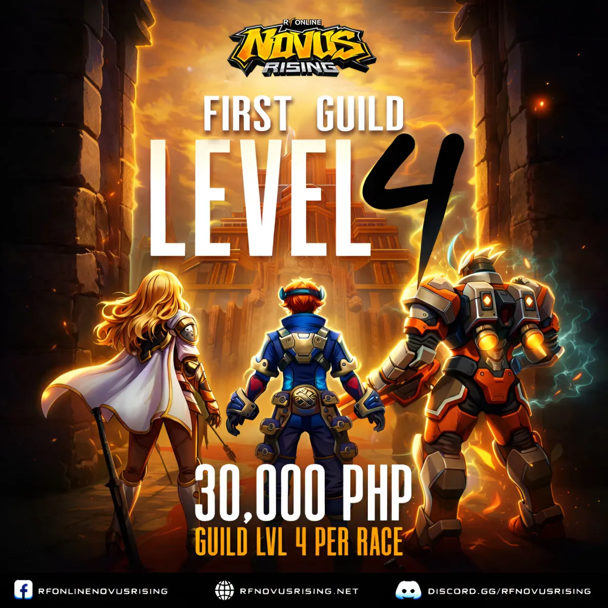 First Lvl 4 Guild Challenge · RF Online · Novus Rising