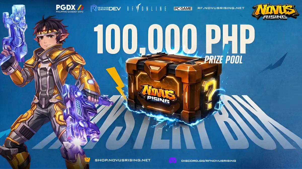 100,000 PHP Mystery Box · RF Online · Novus Rising