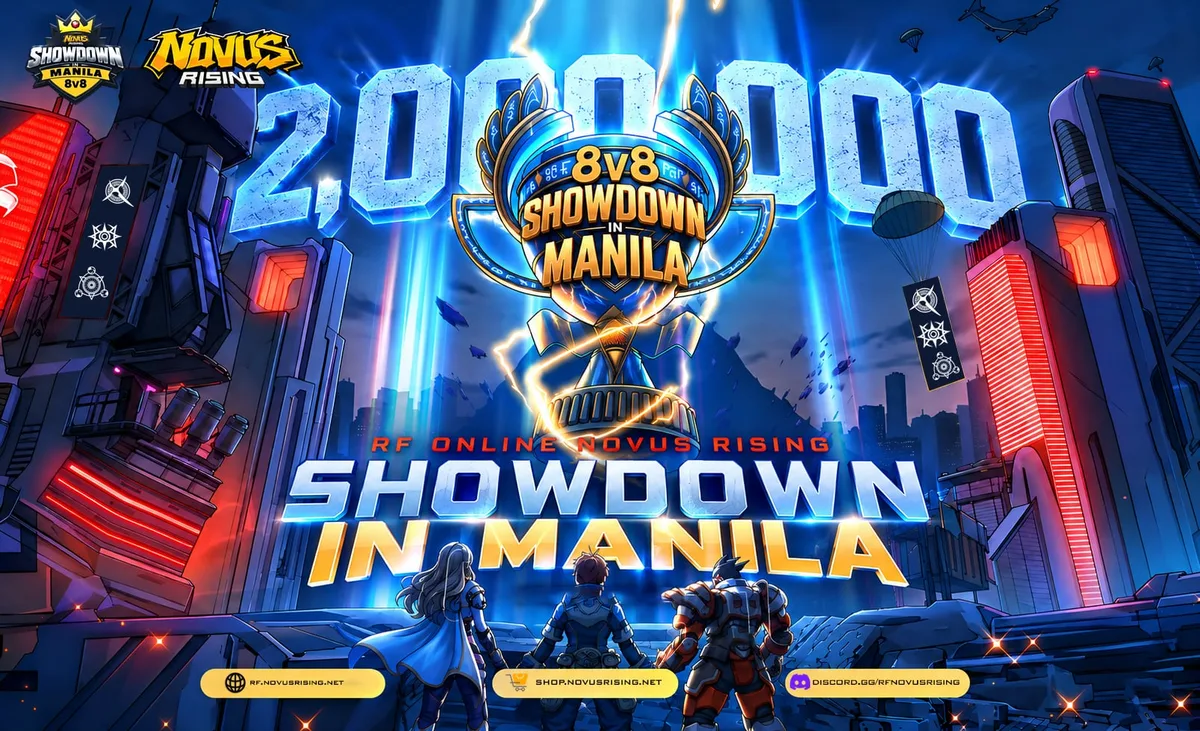 8v8 Showdown in Manila · RF Online · Novus Rising